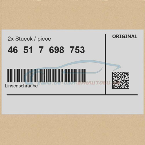 Originale bmw 46517698753 - 2x,